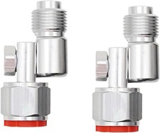 2-Pack 7/8 Inch Thread Swivel Joint for Airless Paint Spray Gun - 180 Degree Rot