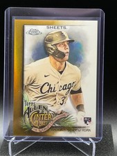 Ben Sheets 2022 Allen & Ginter Chrome Gold Refractor #41/50 (RC) - White Sox