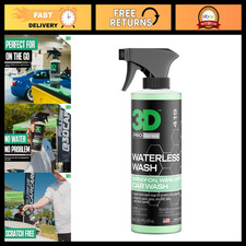 Waterless Car Wash Spray - Easy 3d Detailing For Cars Rvs Boats Bikes 16oz