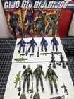 GI-Joe Retro Walmart Exclusive Cobra & Joe Army Builder Lot 7 Figures & Weapons