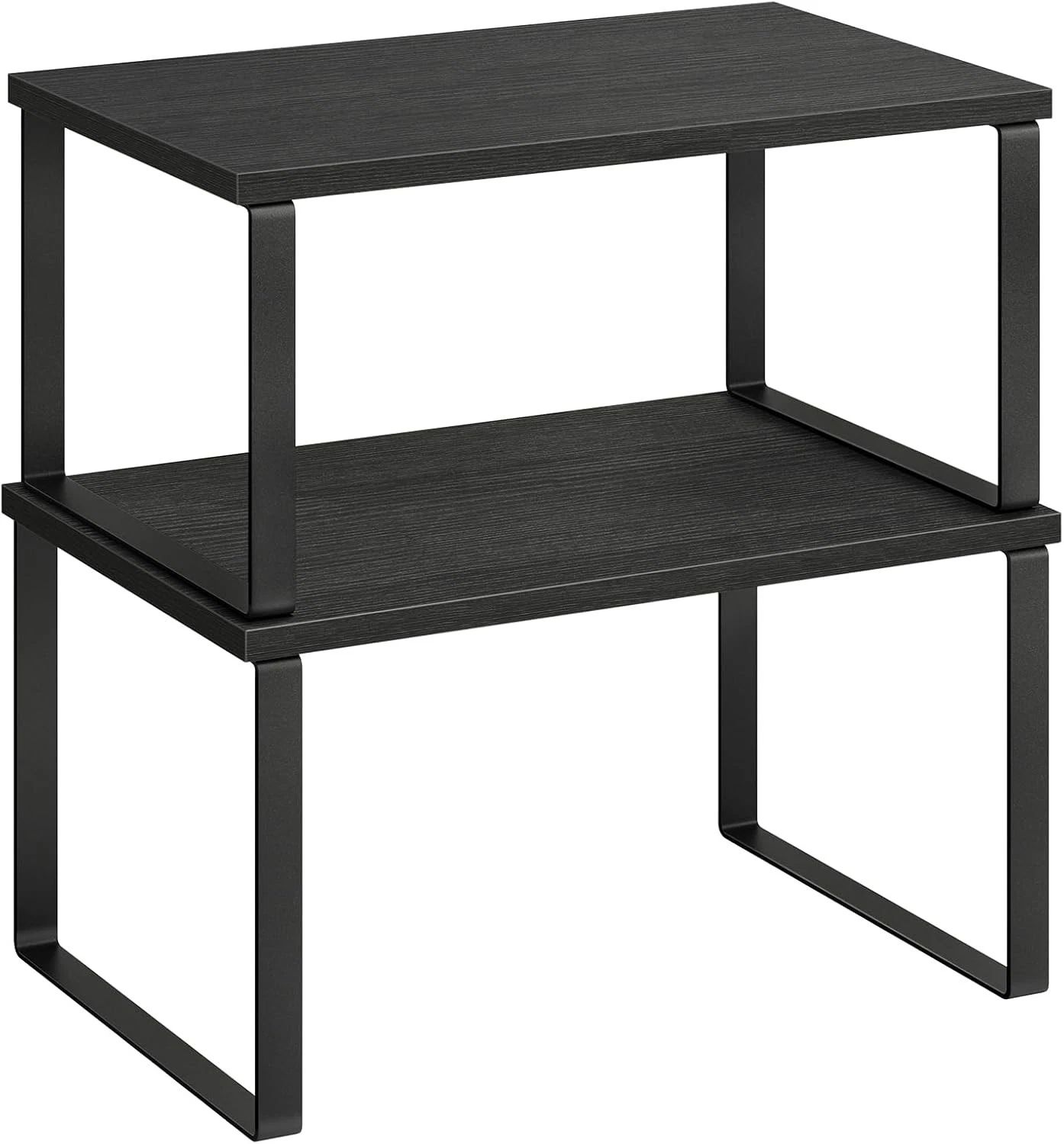 Cabinet Organizer Shelf Set of 2 Kitchen Counter Shelves Kitchen Storage Spice