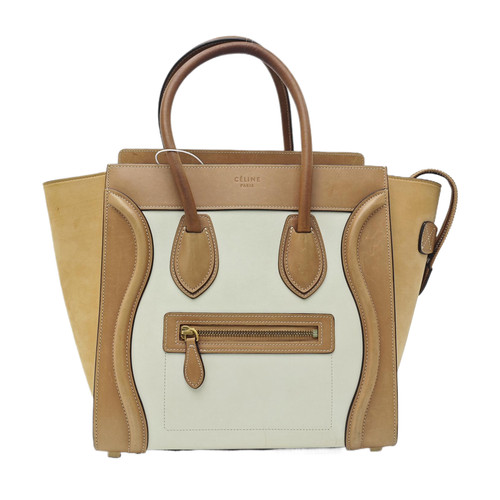 【Authentic】 CELINE LUGGAGE Multicolour Leather Handbags (DDP)