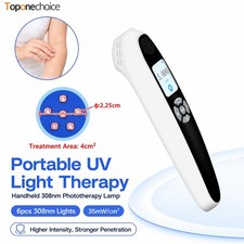 308nm UVB Skin Treatment Lamp 6 Diodes Dose Control Precision Skin Care Home Use
