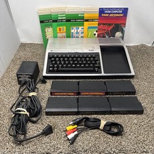 Vintage Texas Instruments TI-99/4A Home Computer  Power Games Bundle Tested