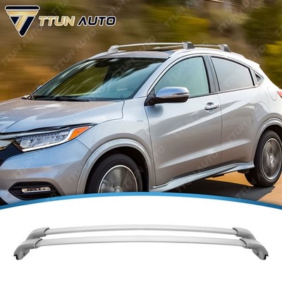 Fits 2016-2022 Honda Vezel HR-V HRV Cross Bars Roof Rail Rack Silver 2PCS