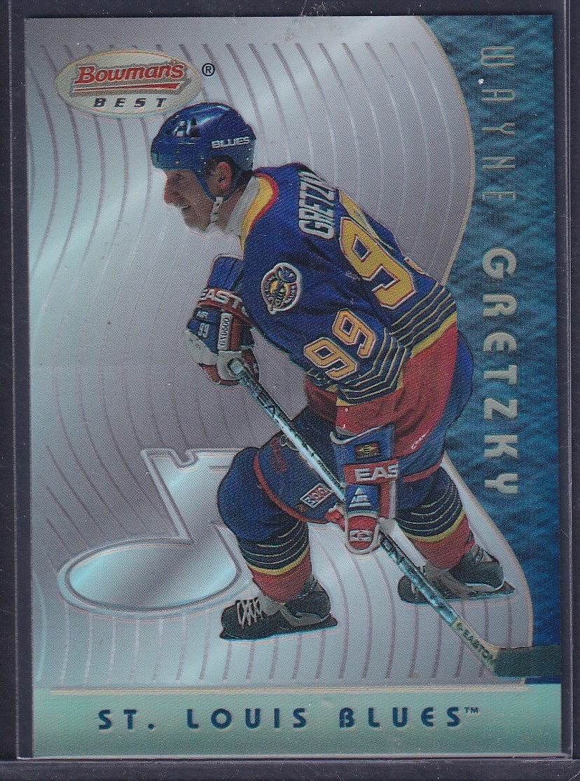 WAYNE GRETZKY - 1995 Topps Bowman's Best REFRACTOR #BB5