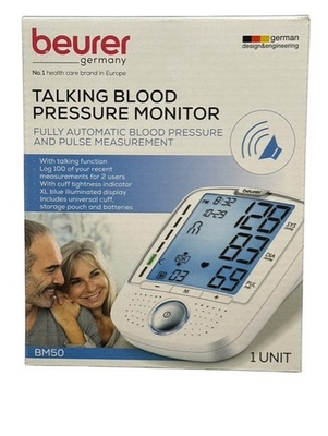 #ad #ad Beurer BM50 Talking Upper Arm Blood Pressure Monitor Brand New in Box Unopened $25.00