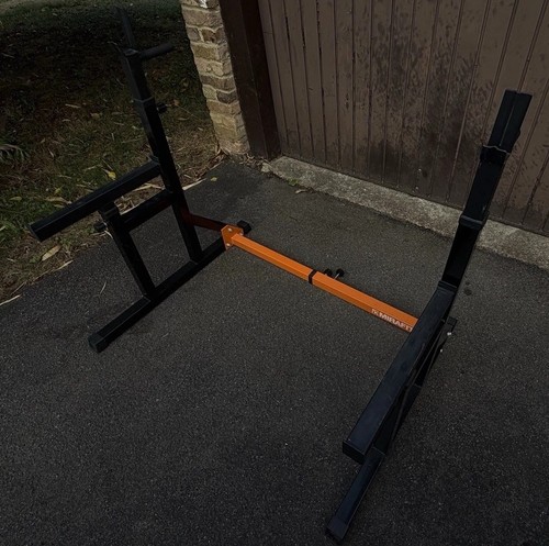 Mirafit M130 Adjustable Squat & Bench Press Rack | eBay UK