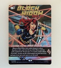 Black Widow, Super Spy [Borderless] #393 Prices | Magic Marvel