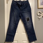 Chicos Lot of 4 Size 2 12 Beaded Embroidered Boyfriend Girlfriend Crop Jeans 12 — photo 7