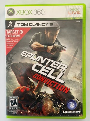 Splinter Cell Conviction Xbox 360 CIB Complete Tested Working