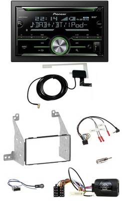 Pioneer CD USB Steering Wheel Bluetooth 2DIN DAB Car Stereo for Nissan Pathfinder R51 20