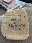 Vintage us mint cents bag 15 cents — photo 1