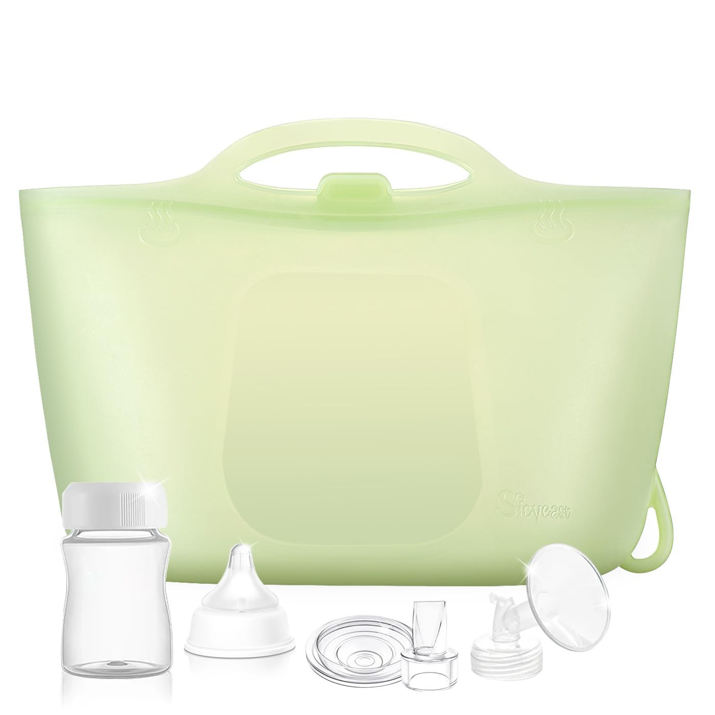 Silicone Travel Bottle Sterilizer Bags | 2000ml Microwave St