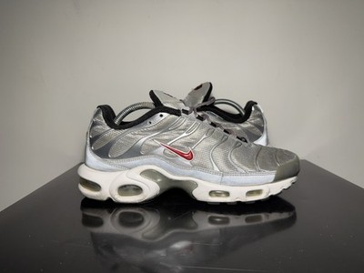 Nike Air Max Plus QS Shoes Mens Size 9 Silver Bullet Sneakers 903827-001