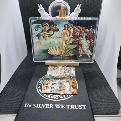 2026 Ghana The Birth of Venus 5g .999 Silver Foil Mintage 2,000 Worldwide