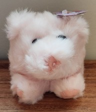 Swibco Puffkins Percy Pink Pig 4" Plush Vintage 1994 Stuffed Animal Toy