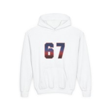 6 7 Sweatshirt - Youth Heavy Blend Hooded Sweatshirt, Kids Hoodie, Children