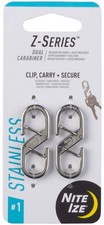 Nite Ize Z-Series Dual Stainless Steel Carabiner 1