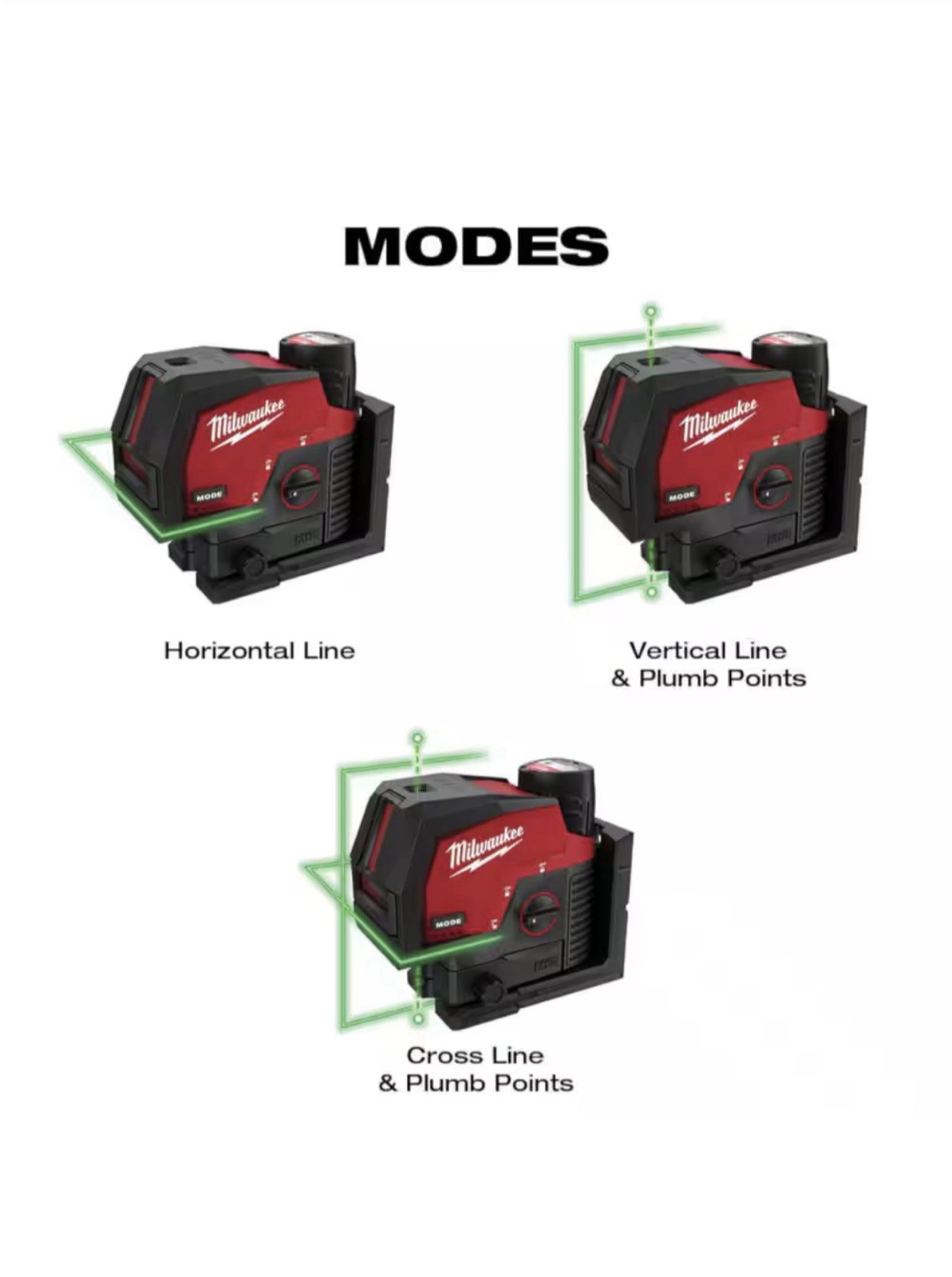 Niveau Laser Milwaukee 3622-20 M12 - Vert/rouge, Portable - Pour Travaux De Précision