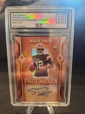 2025 Panini Phoenix Phoenician Penmanship Shedeur Sanders #PHP-1 (AU, RC) 💎 10