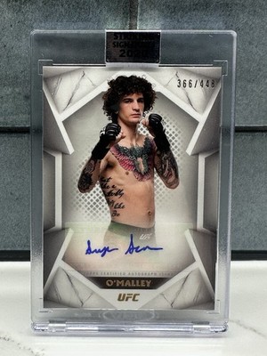 2020 Topps UFC Striking Signatures - Sean O'Malley #STS-SOM /448 (AU)