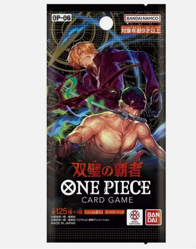 One Piece Card Game Wings of Captain OP06 Booster Box Japanese