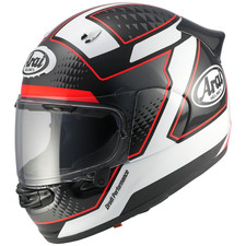 Casco moto integrale rosso Arai Quantic Giu ECE 22.06 Pinlock Ready