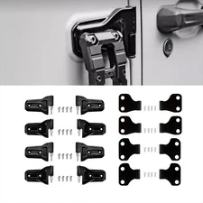 For 18-25 Jeep Wrangler JL Gladiator JT Factory Body Door Hinges Powder Coat