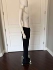 BALMAIN FLARED BLACK VIRGIN WOOL TROUSERS SIZE 38/6 $1,731 — photo 5