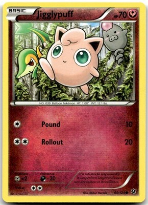 Pokemon Jigglypuff Fates Collide FCO #65/124 Common LP BUY 2, 1 FREE!