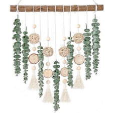 21    Eucalyptus Wall Hanging Decor Artificial Eucalyptus Plant Fake Greenery ...