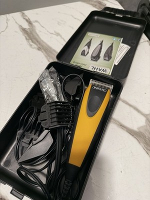 Wahl Yellow Electric Clipper Square Blade for Head Face with Storage Case