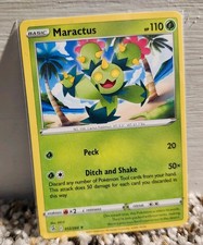 Pokemon TCG Maractus 012/264 Fusion Strike Regular Rare LP
