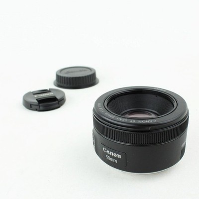 Canon EF 50mm STM f1.8 - DSLR Camera Lens - Black