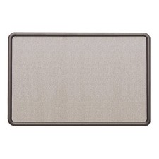 Quartet 7694G Fabric Bulletin Board 36x48 Gray Plastic Frame