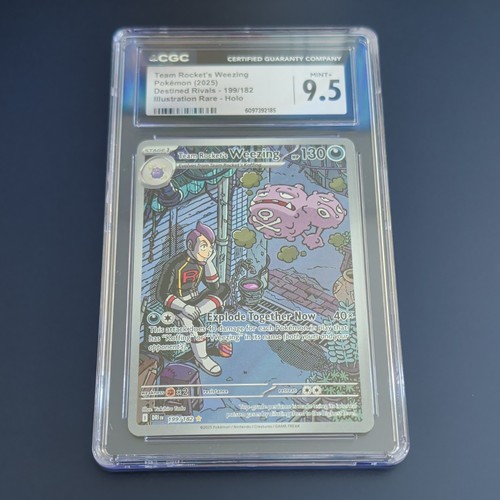 Team Rocket's Weezing graded CGC 9.5 for sale on eBay