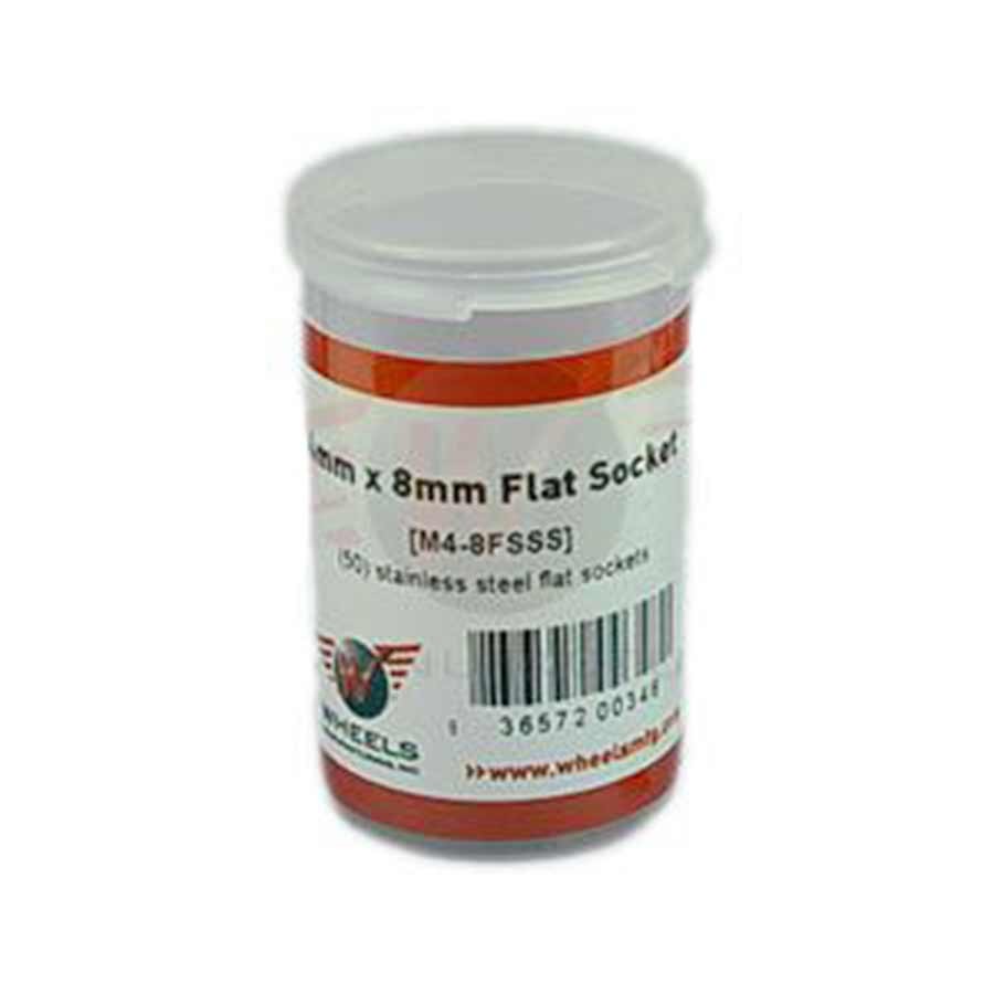 Колеса для производства винтов с плоской головкой M4 из нержавеющей стали 8 мм 50 шт 2890₽