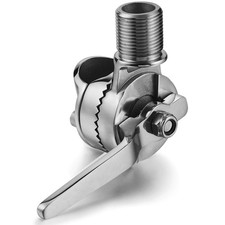 VHF Antenna Mounts, Ratchet Mount, 316 Stainless Steel Adjustable Base Mount ...