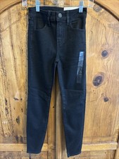 American Eagle Next Level Stretch black Skinny Jeans Size 00 NWT