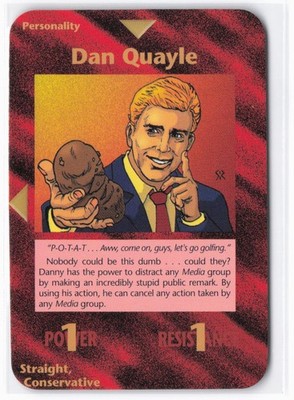 1994 Illuminati New World Order Dan Quayle # Limited
