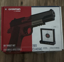 Crosman 1911 Classic Co2 .177 Bb Semi-auto Air Pistol Target Kit 200 Fps
