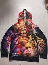 Five Nights at Freddy's Poliéster Pullover Sudadera con Capucha Sudadera con Bolsillo