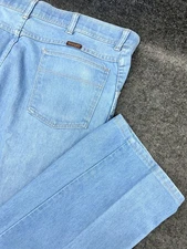 VINTAGE Wrangler Jeans 85498LB 36x30 Western Hook Eye Close Rodeo Riding - USA