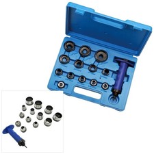 Hollow Hole Punch Tool 5mm-35mm Leather Rubber Gasket Cutter + Storage Case 14pc