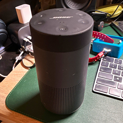 Bose SoundLink Revolve Bluetooth Portable Speaker Black Cylindrical