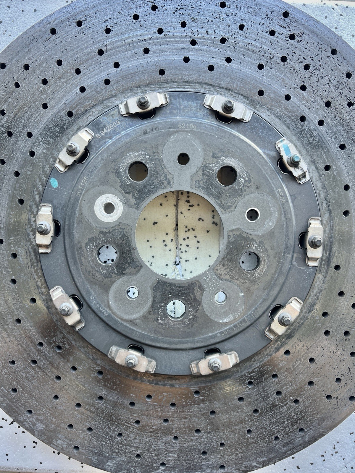 Ferrari 458 - Front Brake Disc Rotor CCM Carbon Ceramic 301125