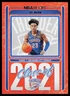 2021-22 Hoops Winter Tre Mann #22 BASKETBALL Oklahoma City Thunder Class of 2021