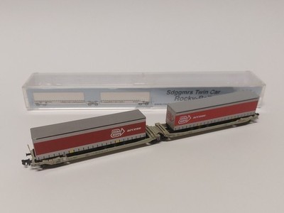 Rocky Rail N 60304 Sggmrs AAE Doppeltaschenwagen mit 2 Auflieger ''Arcese'' in OVP