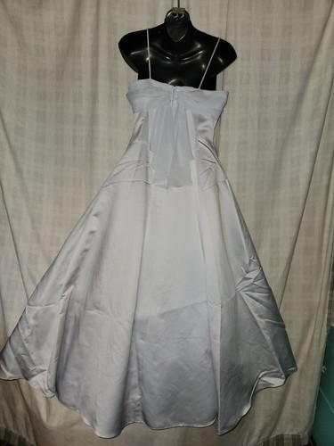 Michaelangelo Formal Prom, Bridesmaid, Homecoming Dress Size Girls 16 Lt Blue - Picture 5 of 11